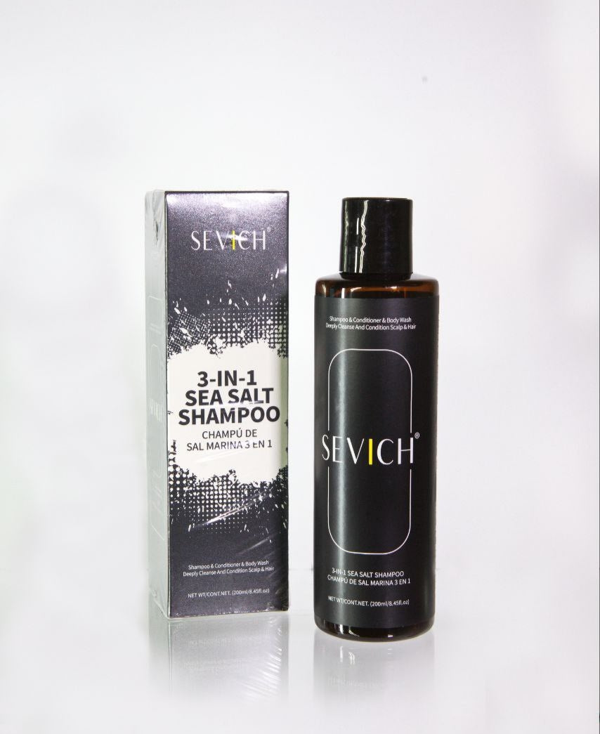 3-in-1 Sea Salt Shampoo | Шампунь з морською сіллю 3 в 1